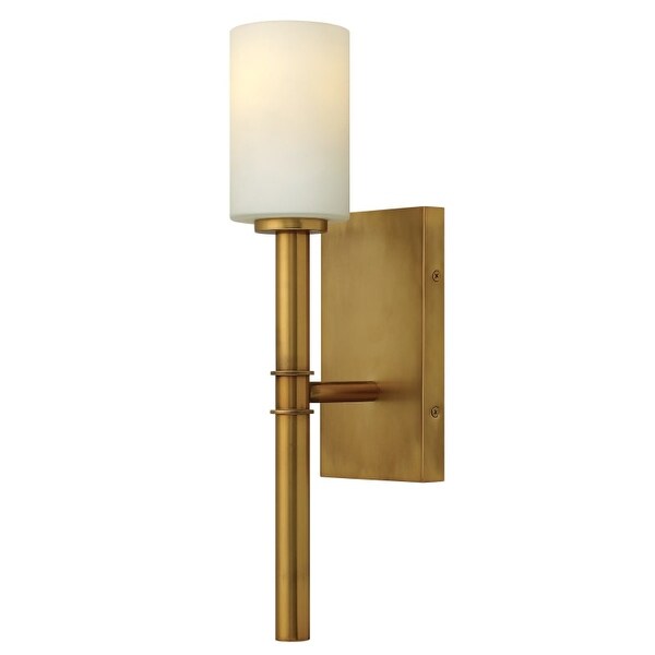 Hinkley Lighting 3580 1 Light Indoor Wallchiere Wall Sconce in Vintage Brass from the Margeaux Collection