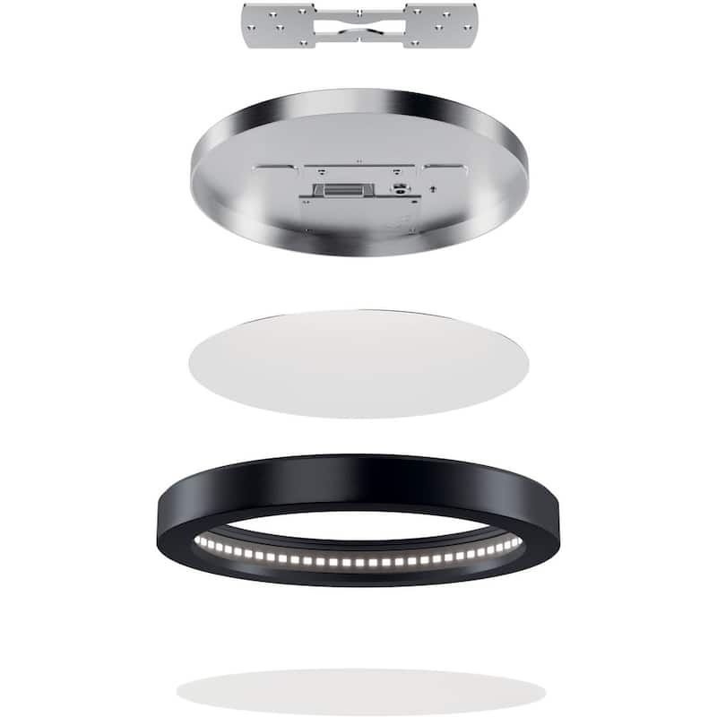 Kichler 5300730 Ara 8" Wide Flush Mount Drum Ceiling Fixture