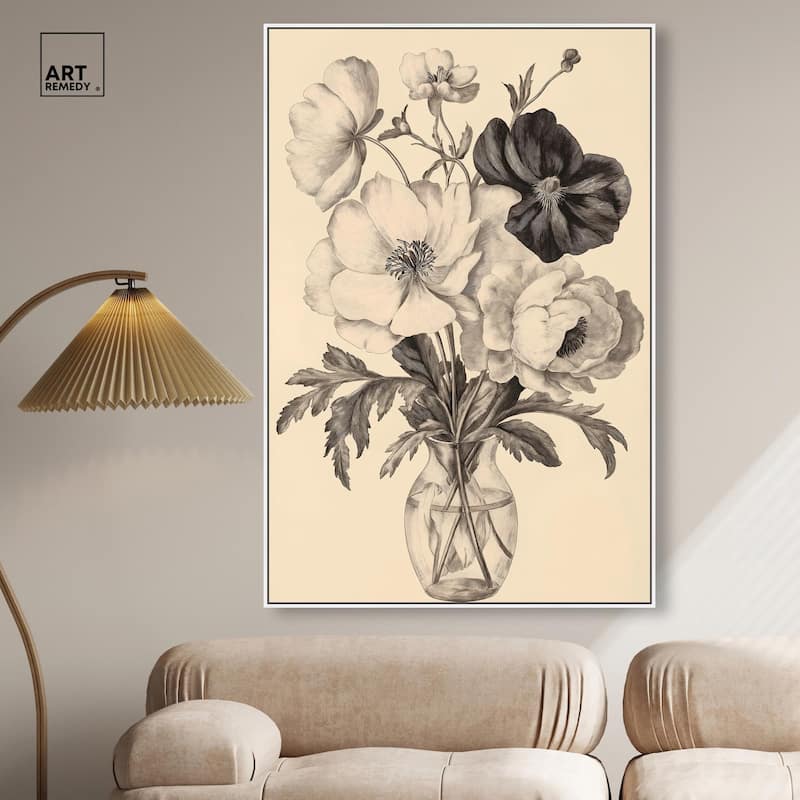 Herbarium's Hush II Canvas by Art Remedy
