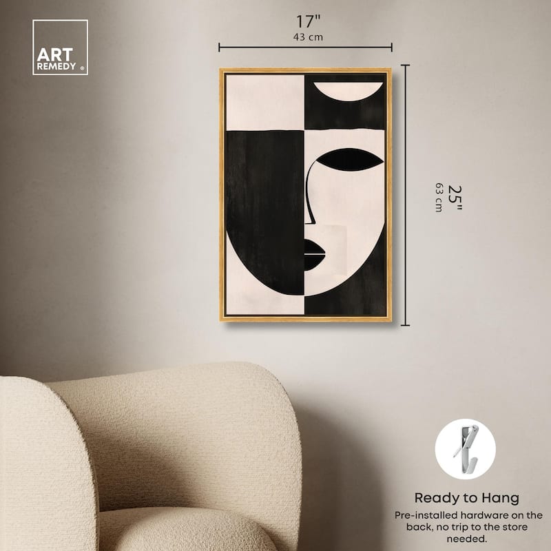 Divided Self II Canvas by Art Remedy