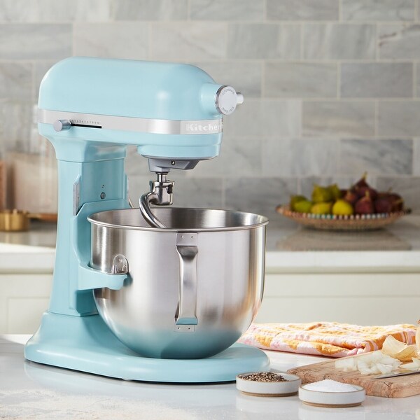 KitchenAid Professional 7クォートアイスブルー KitchenAid 7-Qt. Bowl Lift Stand Mixer in Mineral Water - Bed Bath