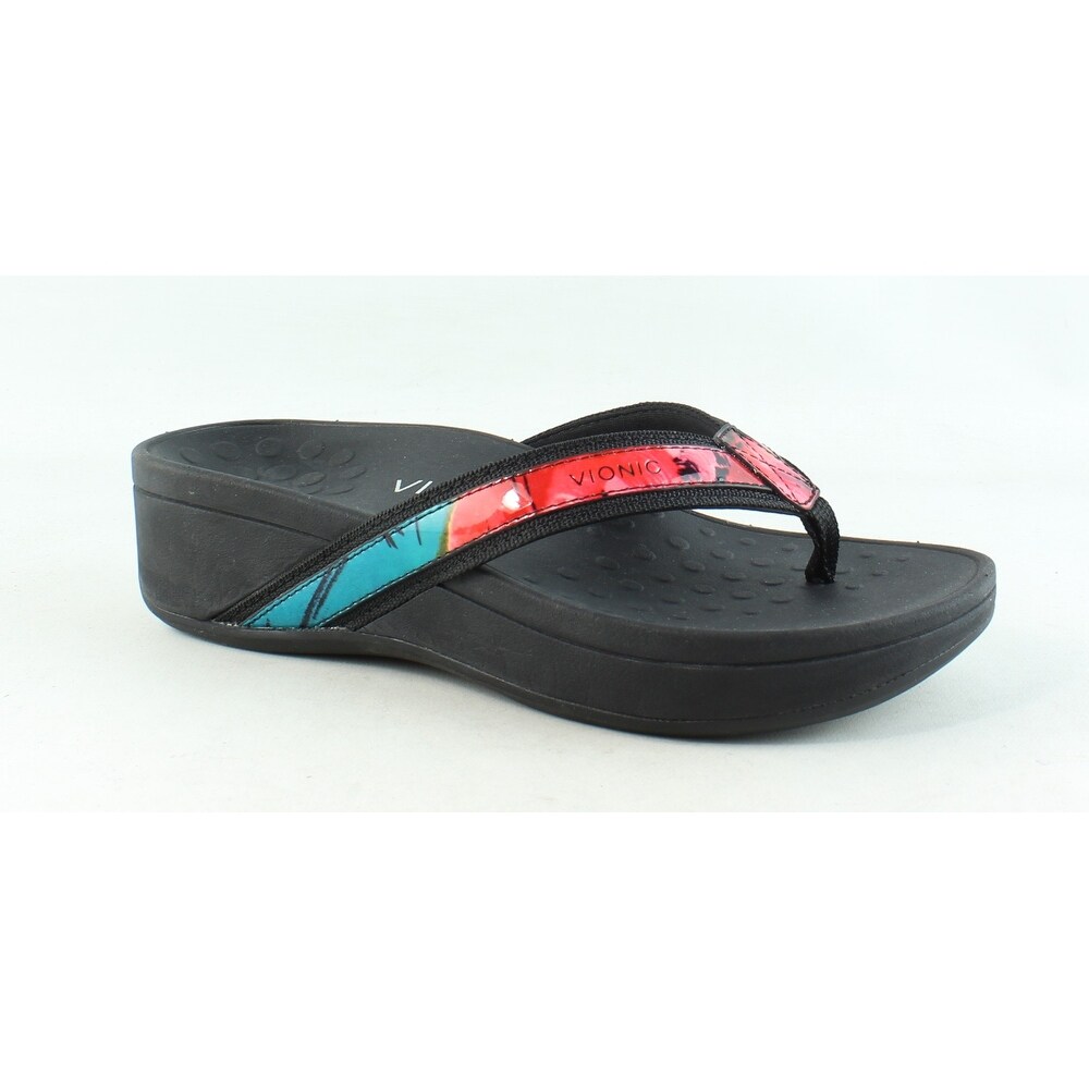 vionic high tide black floral