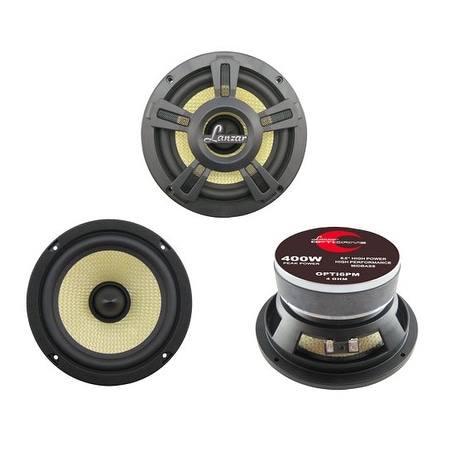Opti Pro 400 Watts 6.5'' High Power Coaxial Speakers