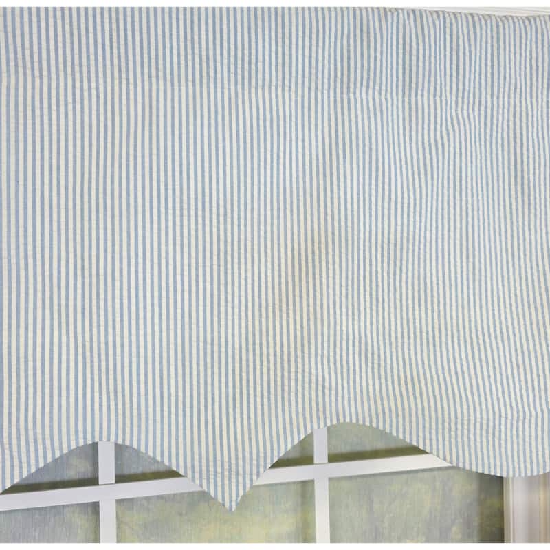 RLF Home Seersucker Regal Valance