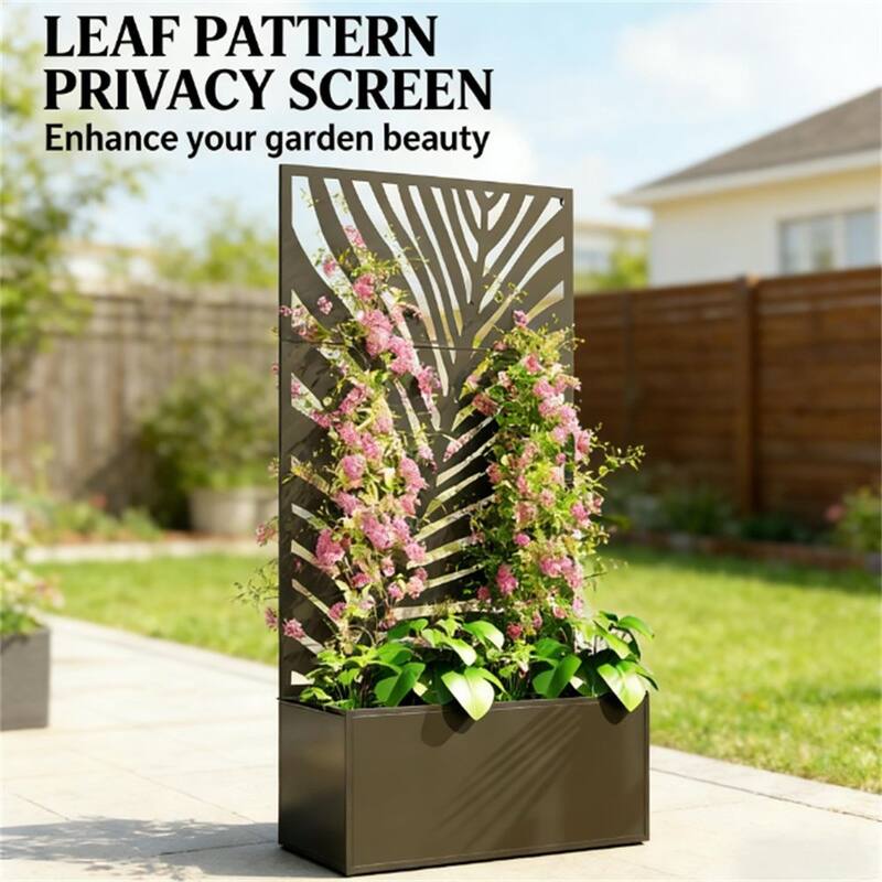 Metal Flower Pots, Elevated Garden Beds, Plant Racks