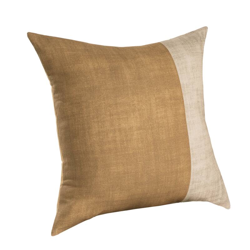 Sevita Patchwork Contemporary Printed Hand-Woven Indoor Throw Pillow