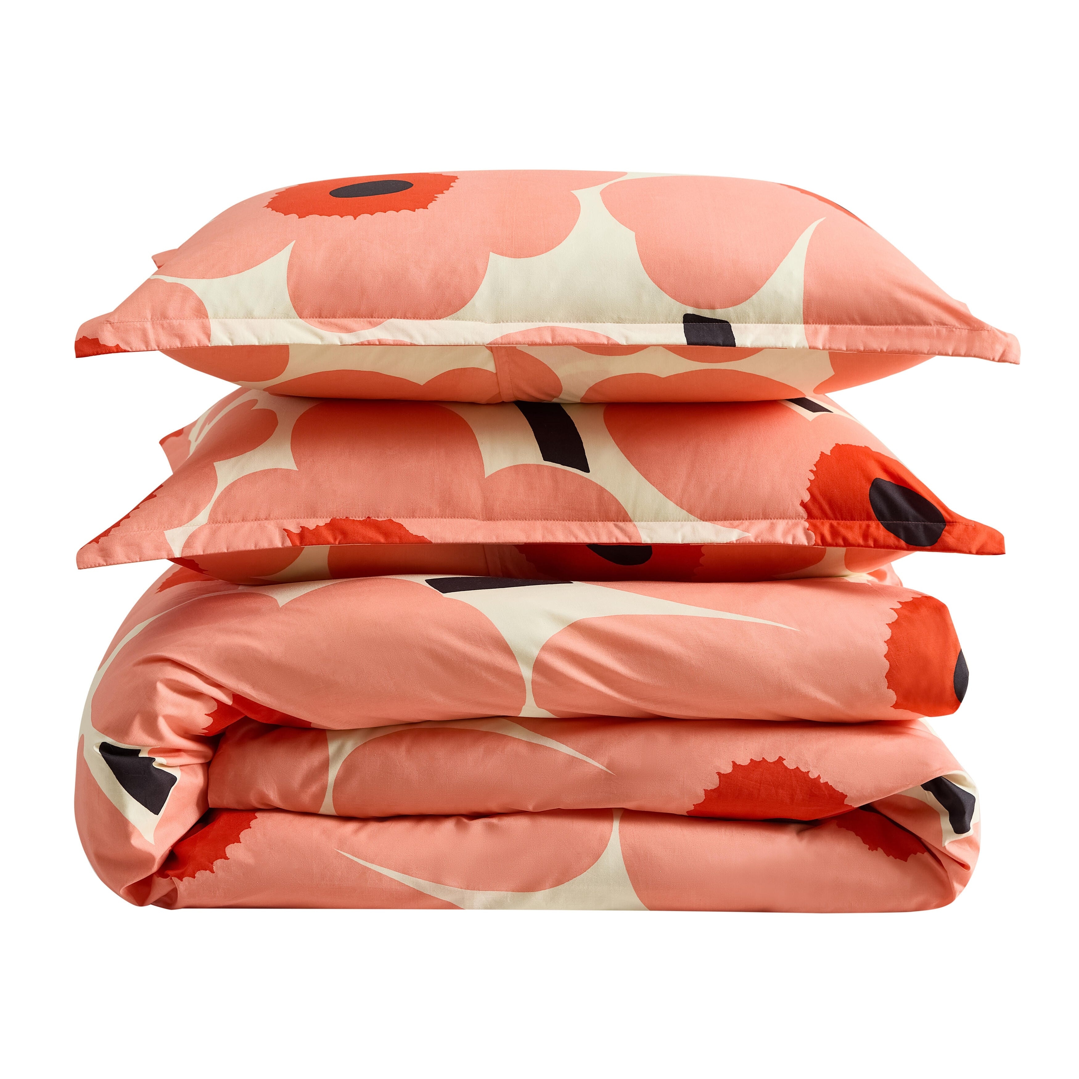 Marimekko Unikko Cotton Reversible Comforter Set - Overstock