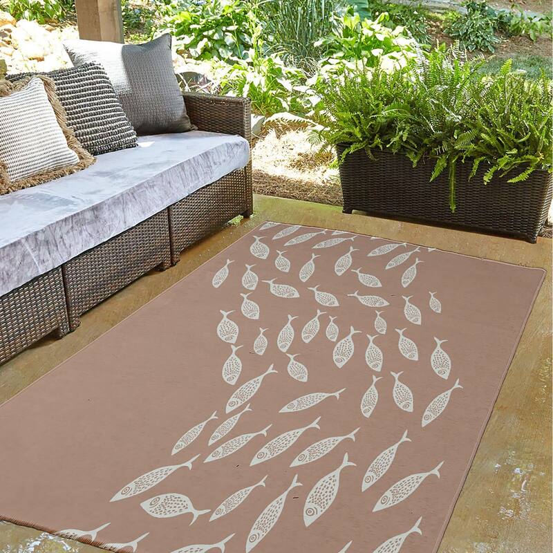 Escuela Nautical Indoor/Outdoor Rug