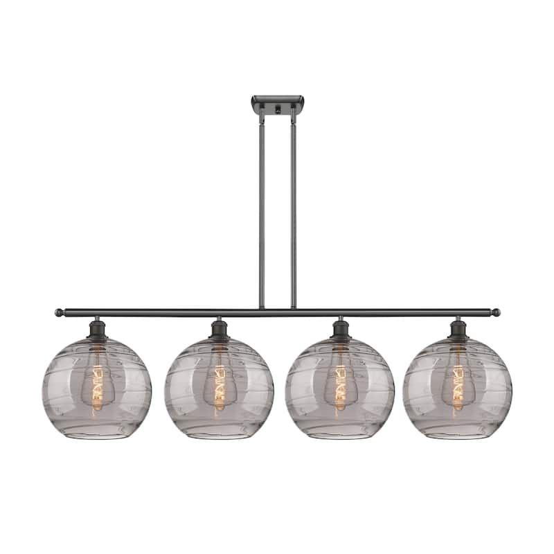 Innovations Lighting 516-4I 14 50 Athens Deco Swirl Chandelier Athens