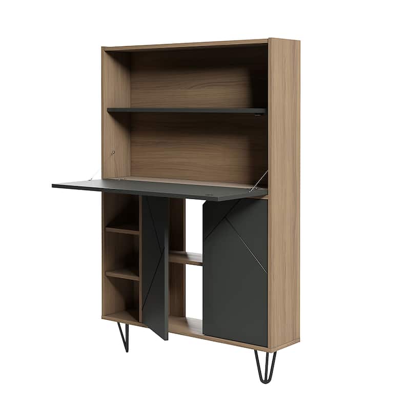 Nexera Slim Secretary Desk