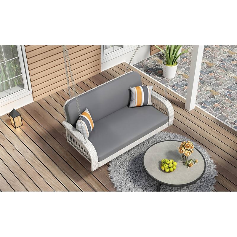 2-Seater Hanging Bench With Chains