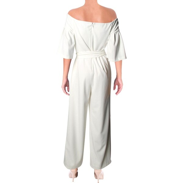 ralph lauren cream jumpsuit