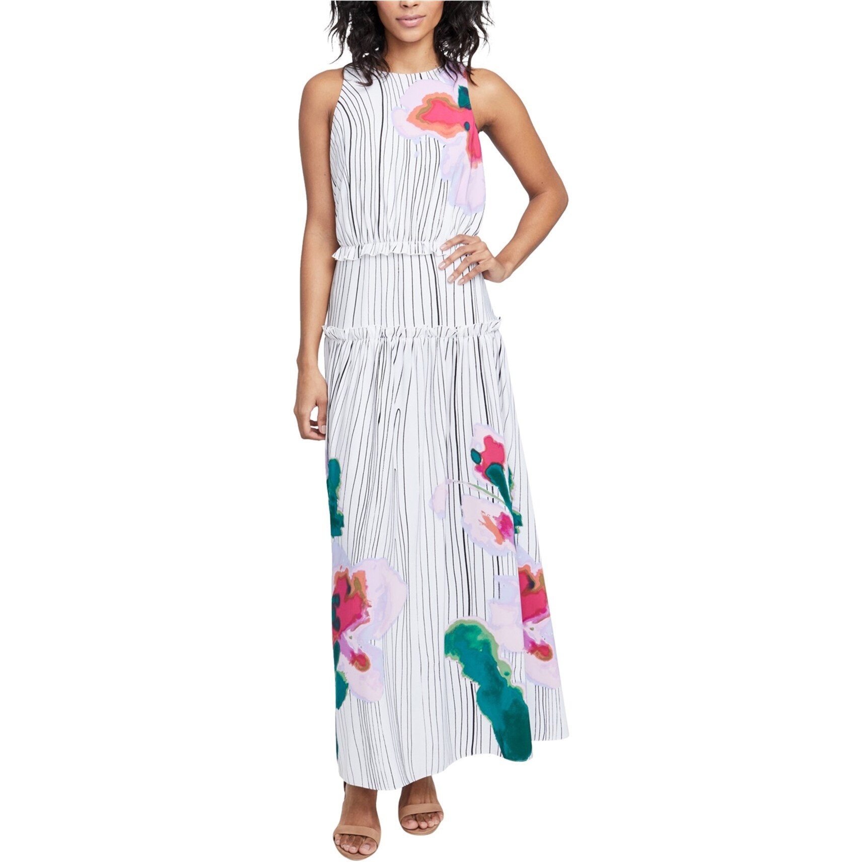 multicoloured maxi dress
