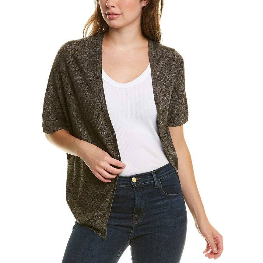 silk blend cardigan