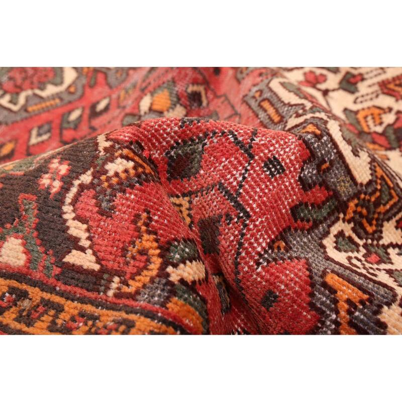 ECARPETGALLERY Hand-knotted Konya Anatolian Red Wool Rug - 4'11 x 9'8