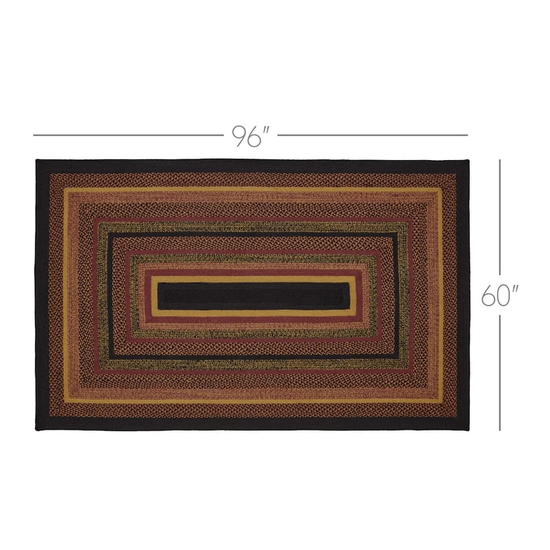 Heritage Farms Jute Rug Rect w/ Pad 60x96 - 3'6"