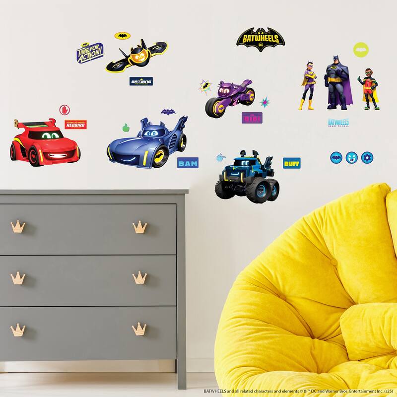 Batwheels Characters Wall Decals