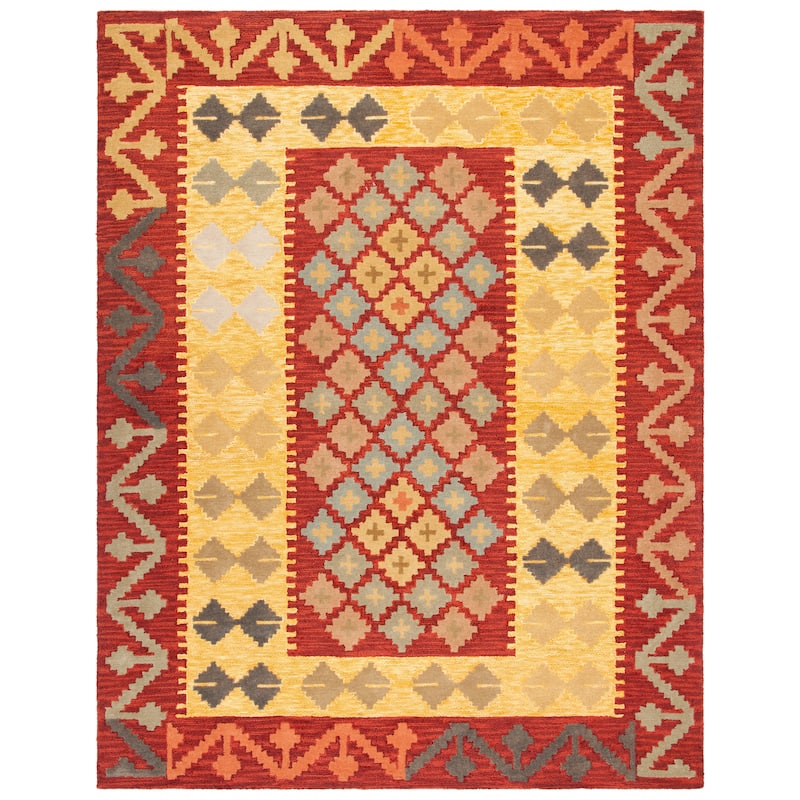SAFAVIEH Handmade Aspen Besije Boho Wool Rug