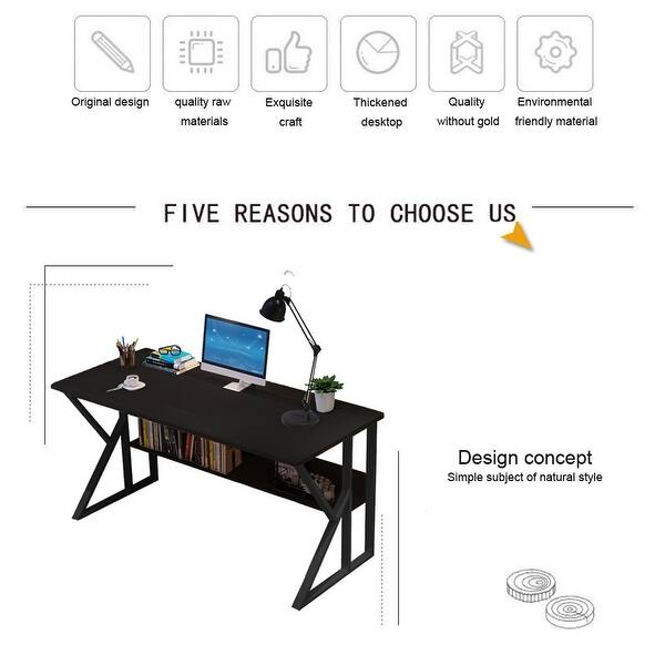 Simpleness Desk Student Writing Desk Modern Economic Computer Desk Overstock 32180660