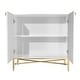 preview thumbnail 35 of 33, Clihome 32-Inch 2 Door Locker Media Storage Cabinet/Buffet