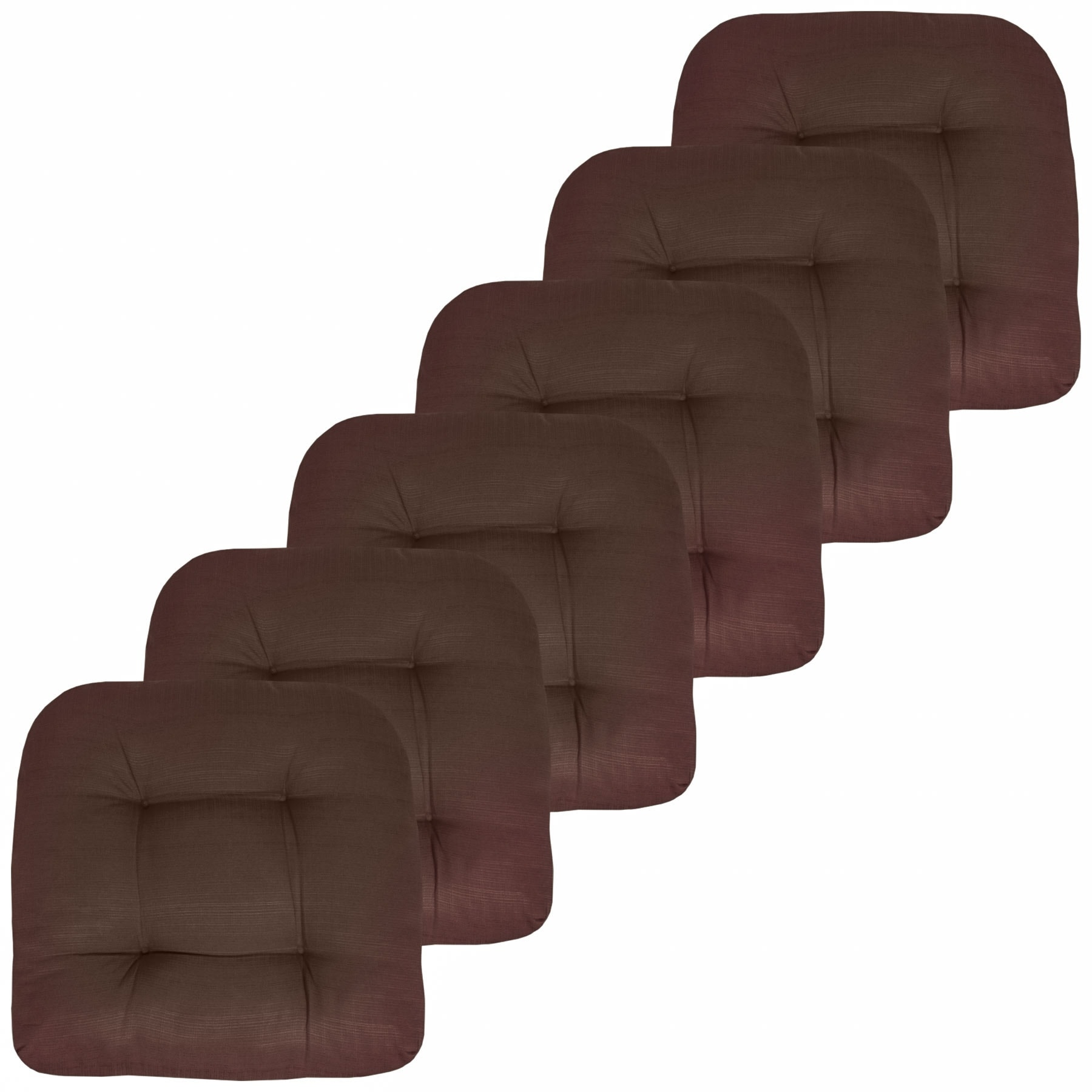 Indoor-Outdoor Reversible Patio Seat Cushion