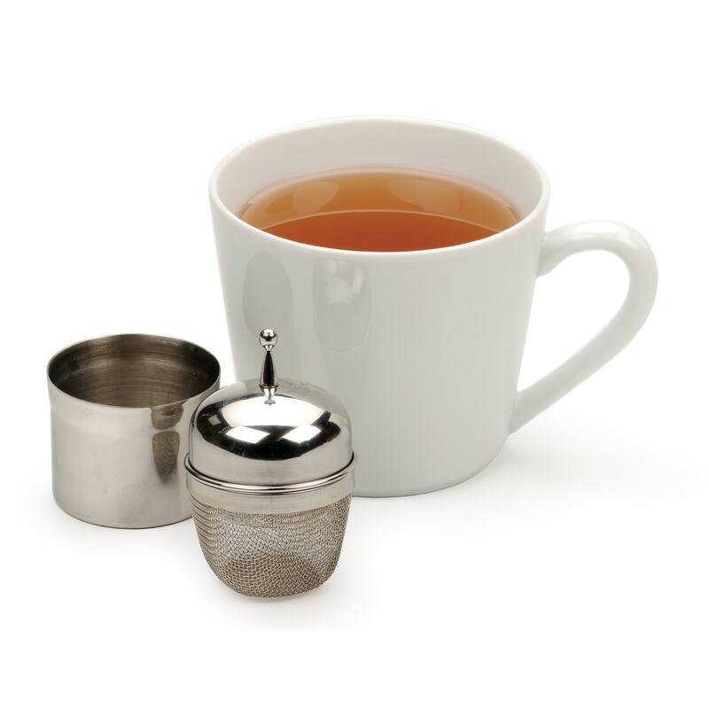 0.5-Cup Stainless Steel Mesh Floating Infuser - Large Mesh Floating Infuser, 1/2-Cup Capacity
