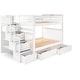 preview thumbnail 3 of 26, Taylor & Olive Trillium Full over Full Stairway Bunk Bed