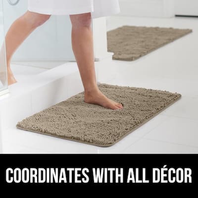 Bath Rug 36"x 24",Thick Soft Absorbent Chenille
