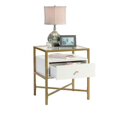 Harper Heights End Table White 3a