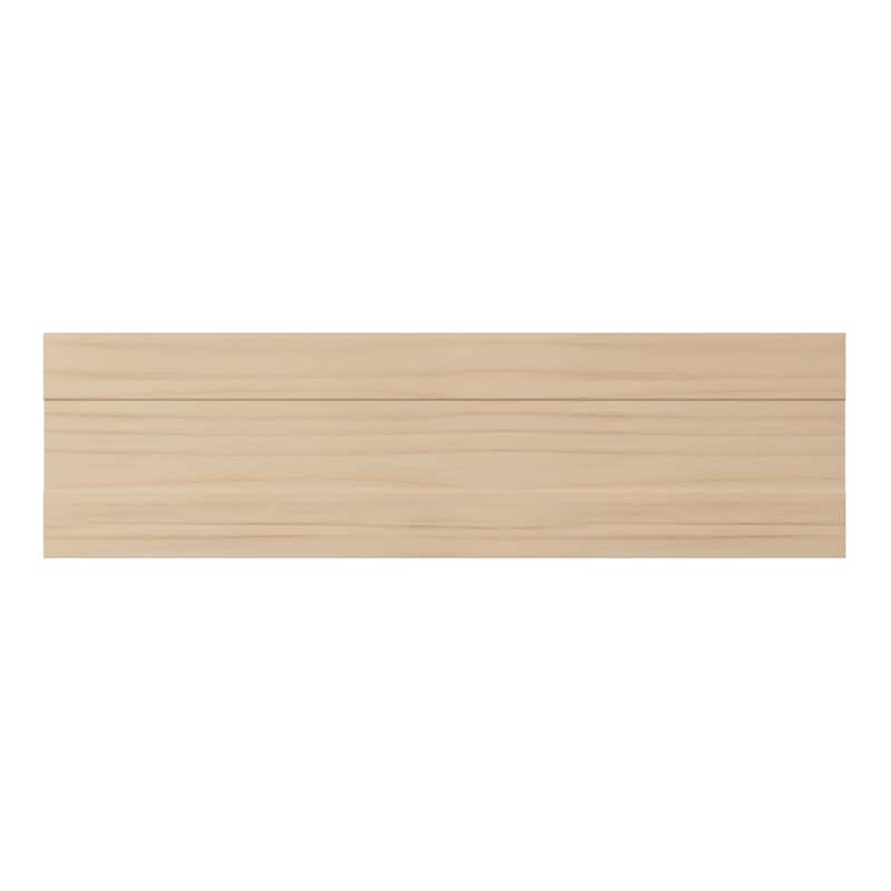 WM300: 1-1/16-in D x 3-in W x 96-in L Americraft Solid Hardwood Stain Grade Chair Rail Moulding