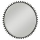 preview thumbnail 4 of 4, Uttermost Taza 32" Circular Beveled Framed Accent Mirror