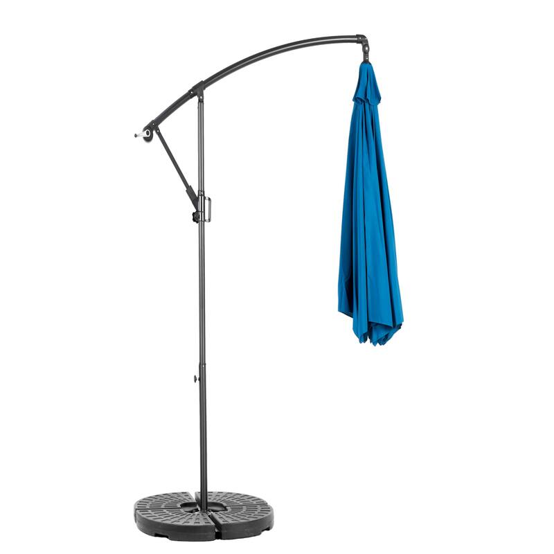Topcraft 10ft Offset Hanging Market Patio Umbrella
