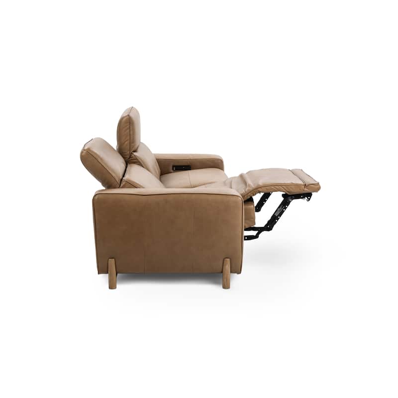 Classic Home Kadon Zero Gravity Power Recliner Upholstered Leather Sofa
