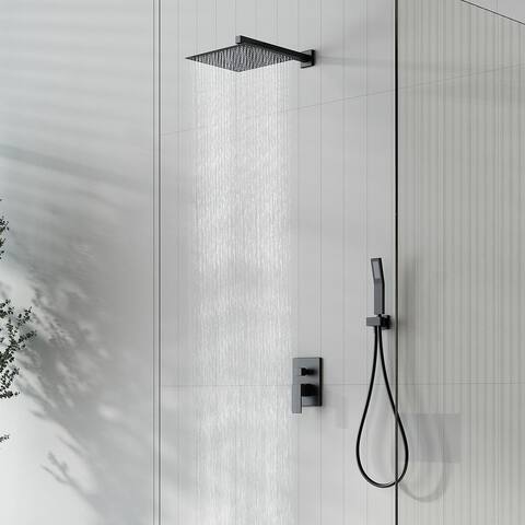 Eridanus Squared Two-Function Rain Shower Combo Set with Hand Shower