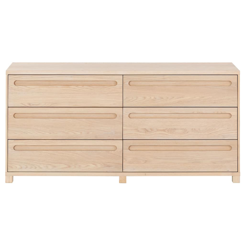 SAFAVIEH Couture Tobiette 6 Drawer Wood Dresser