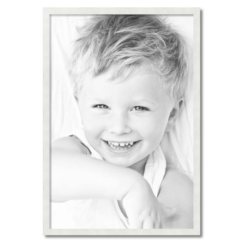 ArtToFrames Metro Modern 27x40 Inch Picture Frame, 1.25 Inch MDF Poster Frame Available in Multiple Colors (FRBW26-27x40)
