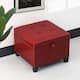 Option Red-Faux-Leather