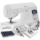 preview thumbnail 1 of 4, Brother Innov-ís Pacesetter PS500 Computerized Sewing Machine w/ Distinctive Starter Sewing Package LCD Screen/Free Arm/Automatic Needle Threader - White