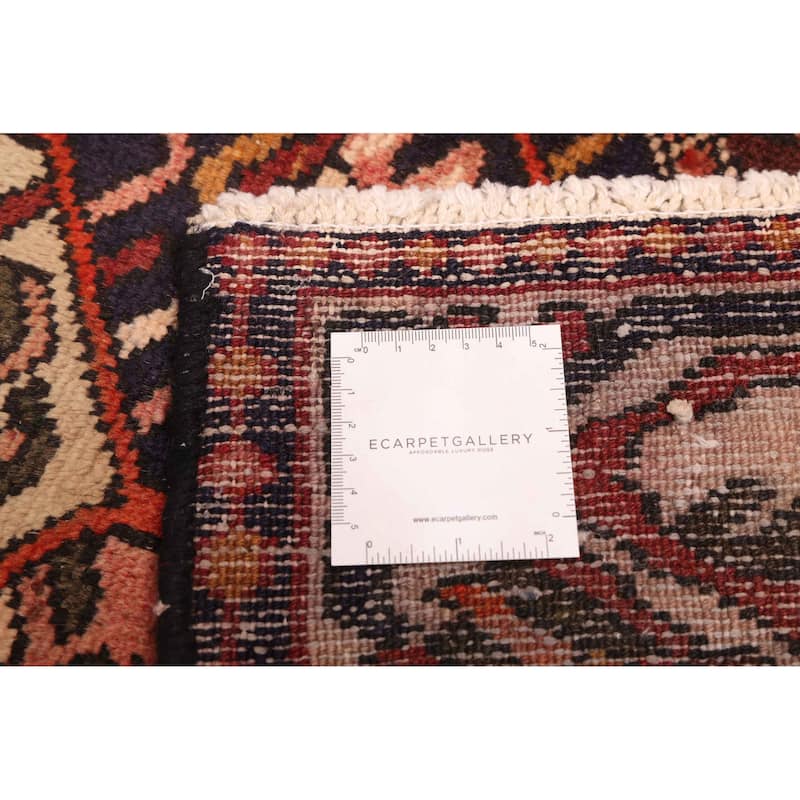 ECARPETGALLERY Hand-knotted Andelz Red Wool Rug - 3'5 x 6'10