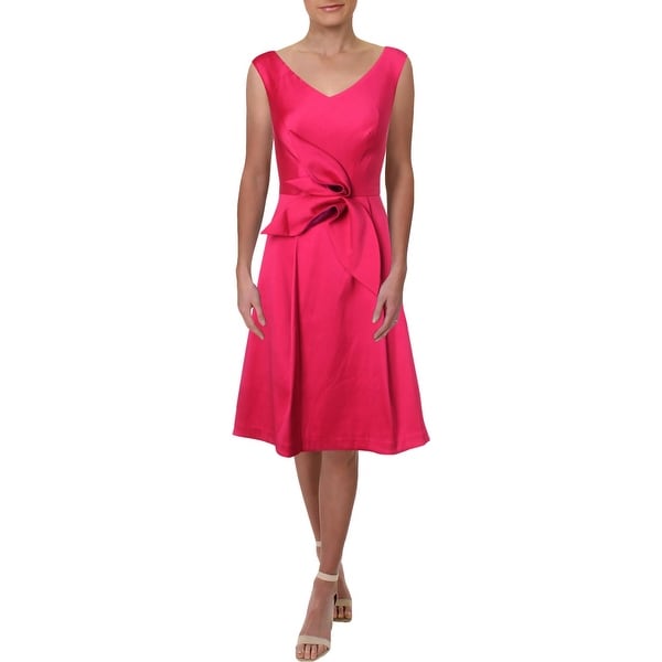 kay unger fit and flare dress