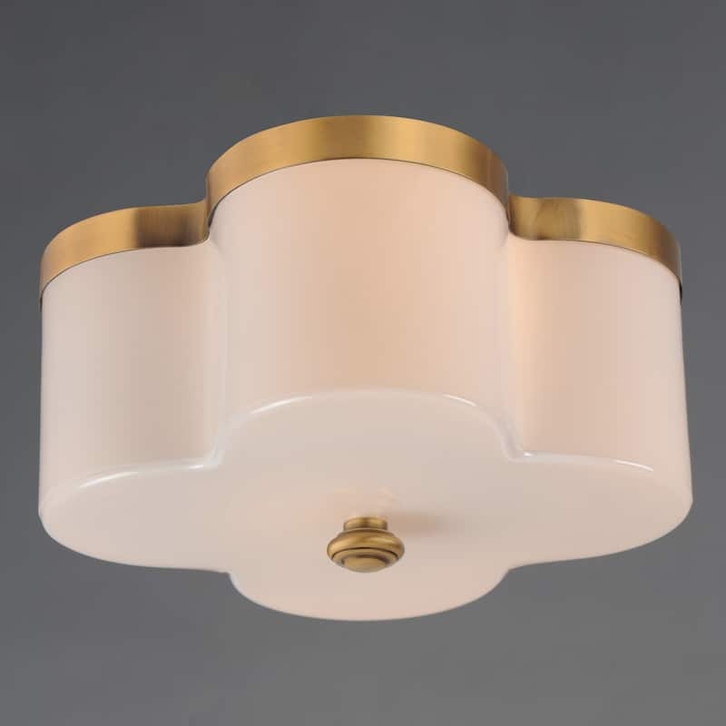 Maxim 12240 Clover 2 Light 13" Wide Flush Mount Ceiling Fixture