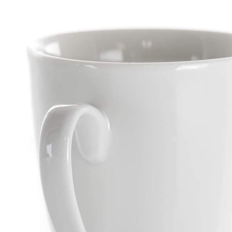 12 Ounce Mug 6 Piece Set in Porcelain