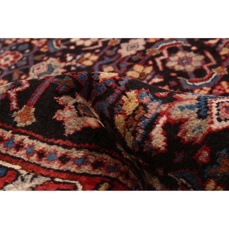 ECARPETGALLERY Hand-knotted Andelz Navy Wool Rug - 3'10 x 10'11