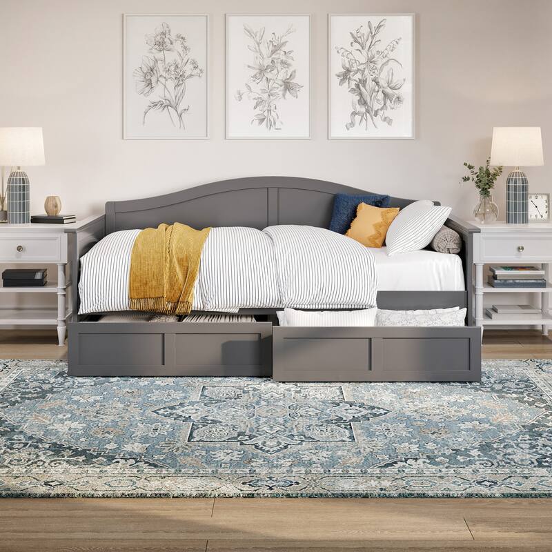 AFI Acadia Twin Size Daybed with Storage Drawers