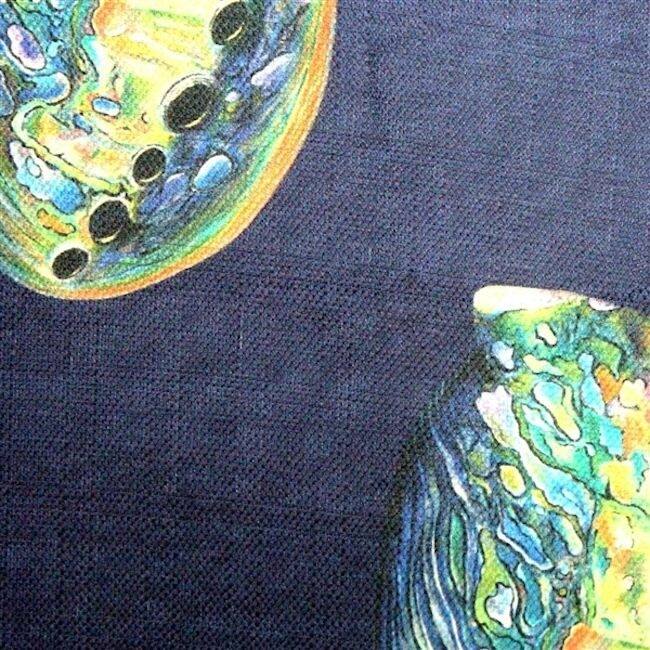 Shoal Cape Abalone Throw Pillow