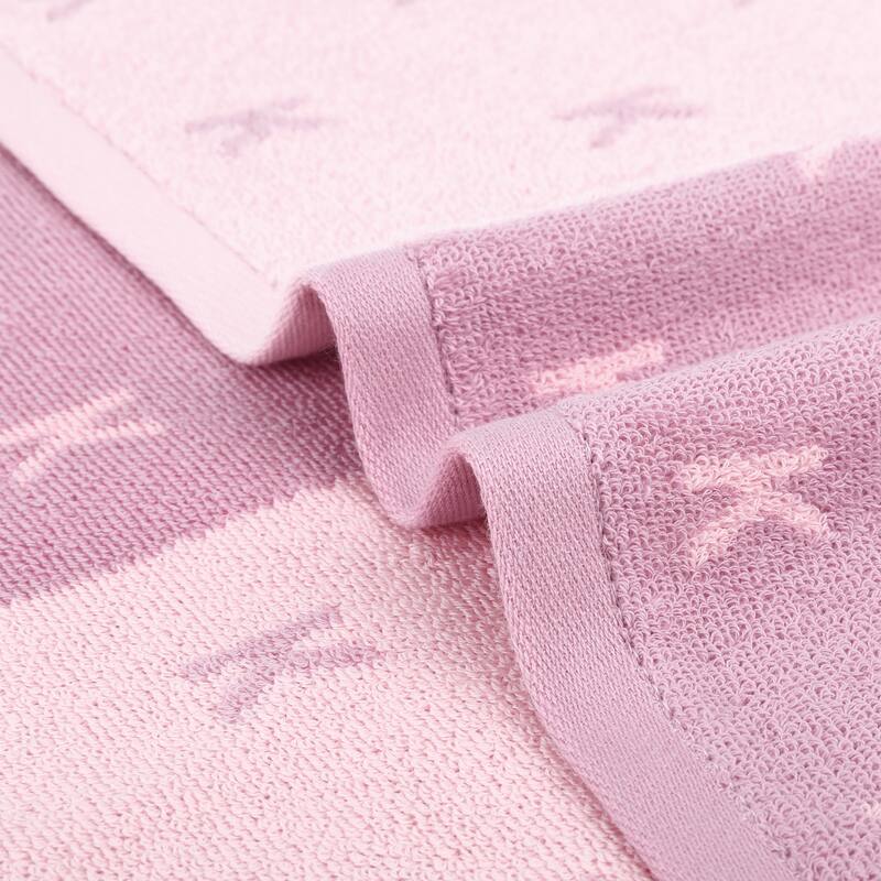 Letter Patterns Cotton Hand Towels, Comfortable Soft Absorbent, Daily Wash Essentials Decorative Bathroom