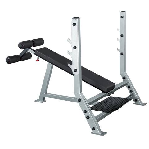 Body-Solid Pro ClubLine Decline Olympic Bench - Metal