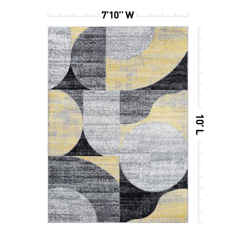 Modern Geometric Design Area Rug