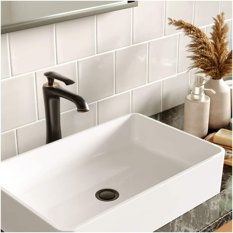 Karran USA KBF412 Woodburn 1.2 GPM Vessel Single Hole Bathroom Faucet