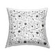 preview thumbnail 1 of 6, Stupell Patterned Safari Animals Casual Nursery Printed Throw Pillow by Lisa Perry